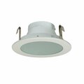 Nora Lighting 4", LV, FRST FLAT SHWR TRIM WHT, NL-426W NL-426W